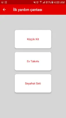 İlk yardım android App screenshot 1