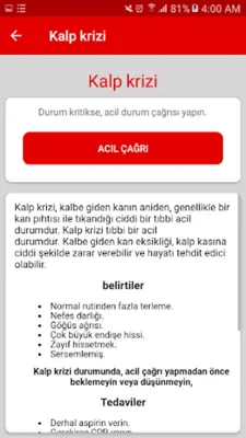 İlk yardım android App screenshot 2